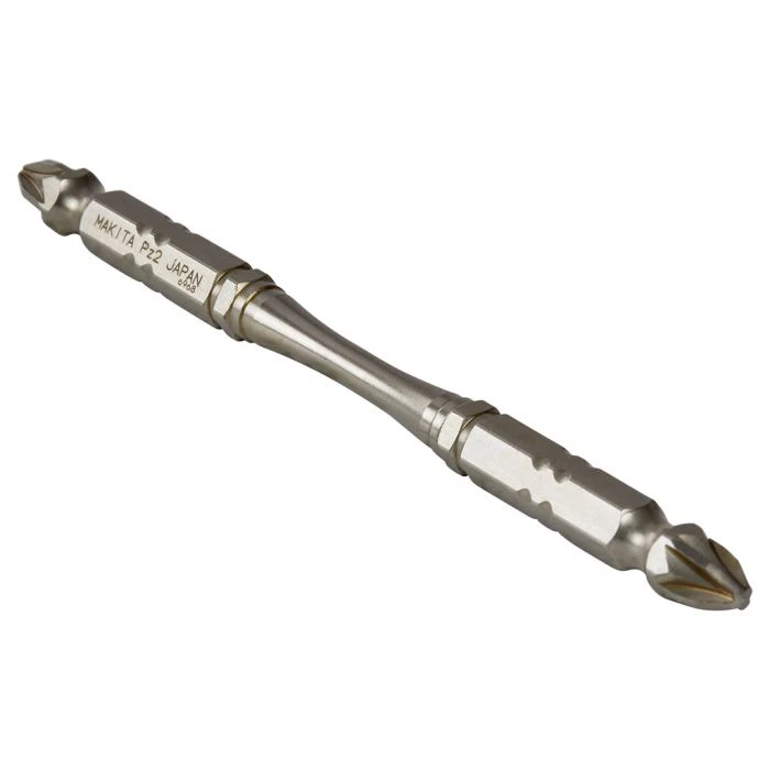 Makita B-21939 Slagschroefbit PZ2x110mm 2 Makita B-21939 Slagschroefbit PZ2x110mm - Afbeelding 2