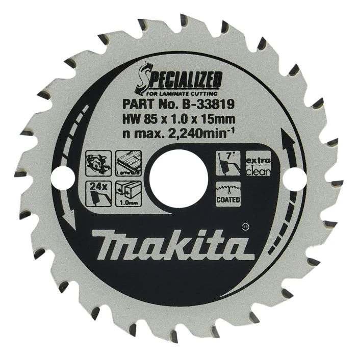 Makita B-33819 Cirkelzaagblad Laminaat 8 Makita B-33819 Cirkelzaagblad Laminaat - Afbeelding 8