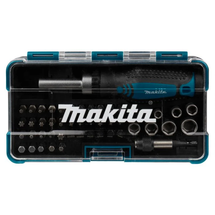 Makita B-36170 47-delige Doppen & Bitset In Kunststof Opbergbox 1 Makita B-36170 47-delige Doppen & Bitset In Kunststof Opbergbox