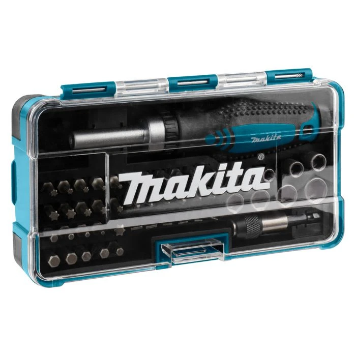 Makita B-36170 47-delige Doppen & Bitset In Kunststof Opbergbox 3 Makita B-36170 47-delige Doppen & Bitset In Kunststof Opbergbox - Afbeelding 3