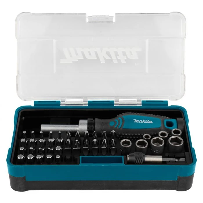 Makita B-36170 47-delige Doppen & Bitset In Kunststof Opbergbox 5 Makita B-36170 47-delige Doppen & Bitset In Kunststof Opbergbox - Afbeelding 5