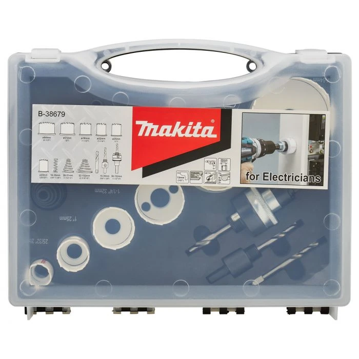 Makita B-38679 Gatzaagset 15-delig 12 Makita B-38679 Gatzaagset 15-delig - Afbeelding 12