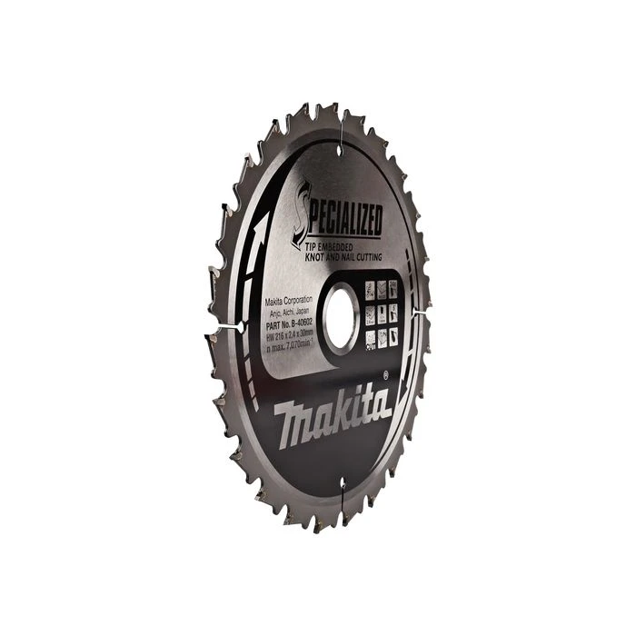 Makita B-40602 Afkortzaagblad Hout (noest/spijker) 3 Makita B-40602 Afkortzaagblad Hout (noest/spijker) - Afbeelding 3