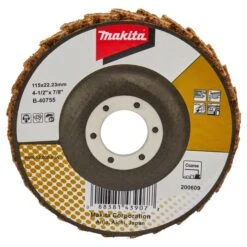 Makita B-40755 Lamellen Conditioneringschijf 115 Mm Grof