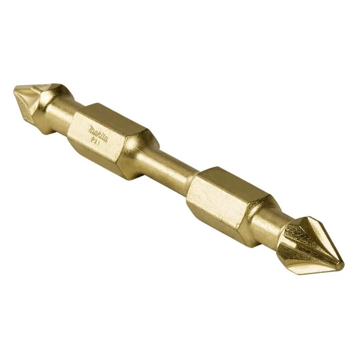 Makita B-45216 Slagschroefbit PZ1x65mm 2 Makita B-45216 Slagschroefbit PZ1x65mm - Afbeelding 2