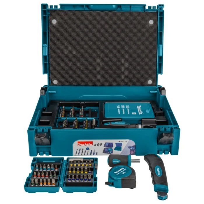 Makita B-49725 Boor-/schroefbitset 96-delig 11 Makita B-49725 Boor-/schroefbitset 96-delig - Afbeelding 11