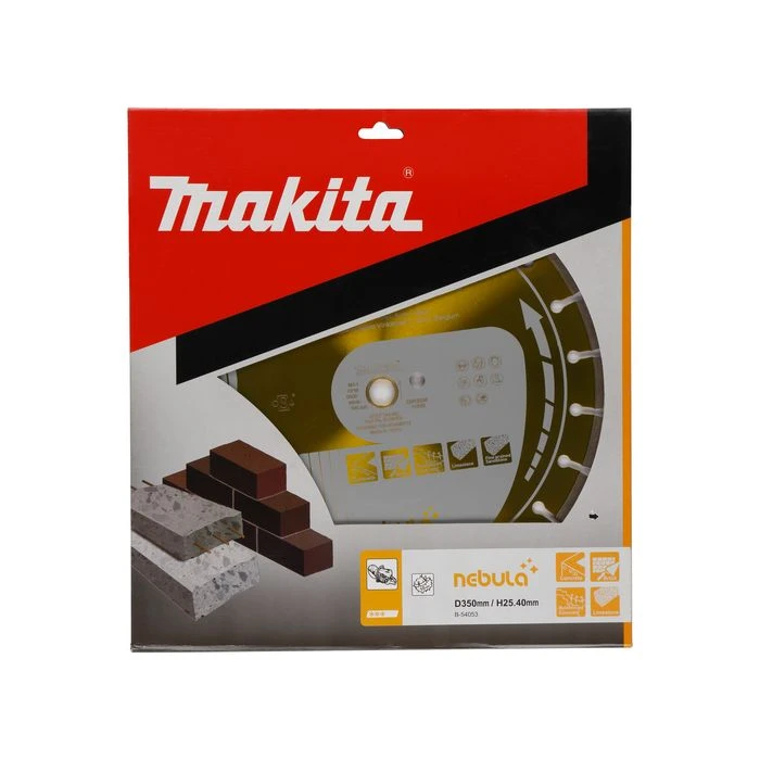 Makita B-54053 Diamantschijf 350x25,4x3,0mm Oranje 3 Makita B-54053 Diamantschijf 350x25,4x3,0mm Oranje - Afbeelding 3