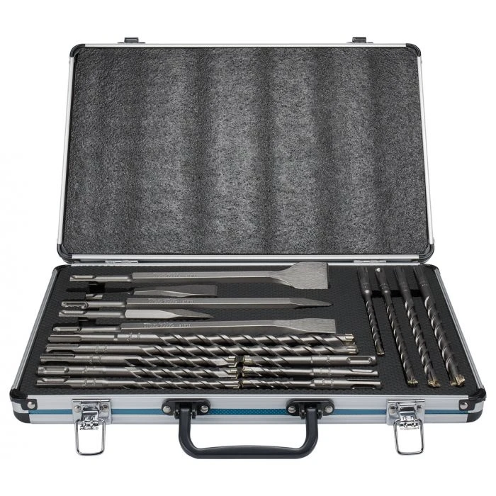 Makita B-64680 PB4S SDS+ Boor/beitelset 17-delig 1 Makita B-64680 PB4S SDS+ Boor/beitelset 17-delig