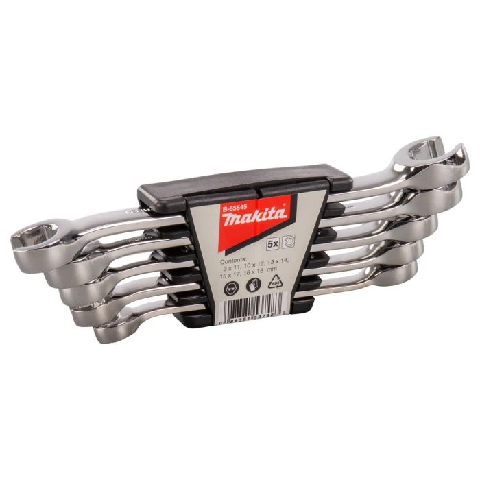 Makita B-65545 Ringsleutelset Open 5-delig 3 Makita B-65545 Ringsleutelset Open 5-delig - Afbeelding 3