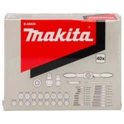 Makita B-65838 Draadsnij- En Tappenset 40-delig 6-GL -Aanbiedingen Tool Gigant Winkel B 65838 C1C1