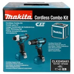 Makita CLX224SAX1 12 V Max Combiset Boren En (slag)schroeven -Aanbiedingen Tool Gigant Winkel CLX224SAX1 A1C1 s01
