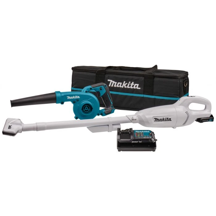 Makita CLX245SAX1 12 V Max Combiset Stofzuigen En Blazen 1 Makita CLX245SAX1 12 V Max Combiset Stofzuigen En Blazen