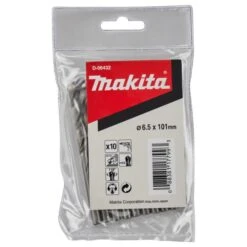 Makita D-06432 Metaalboor 6.5X101mm (10 Stuks) HSS 7 Makita D-06432 Metaalboor 6.5X101mm (10 Stuks) HSS -Aanbiedingen Tool Gigant Winkel D 06432 C1N1