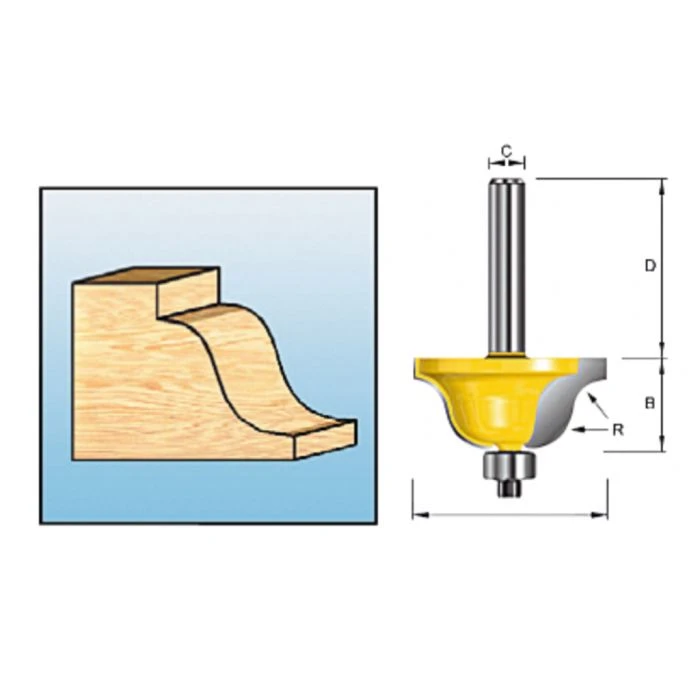 Makita D-11558 Lijstprofielfr+lag 34,93 S8 3 Makita D-11558 Lijstprofielfr+lag 34,93 S8 - Afbeelding 3