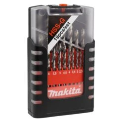 Makita D-29941 Borenset 19-delig Metaal 8 Makita D-29941 Borenset 19-delig Metaal -Aanbiedingen Tool Gigant Winkel D 29941 C1L0 1