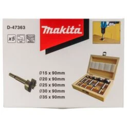 Makita D-47363 Cilinderkopboorset 5-delig Forstner -Aanbiedingen Tool Gigant Winkel D 47363 C1N1