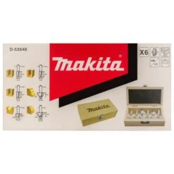 Makita D-53540 Freesset 8mm 6-delig -Aanbiedingen Tool Gigant Winkel D 53540 C3N1