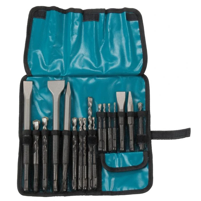 Makita D-53609 Boor-/beitelset 17-delig 1 Makita D-53609 Boor-/beitelset 17-delig