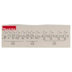 Makita D-57065 Freesset 6mm 12-delig -Aanbiedingen Tool Gigant Winkel D 57065 C2N1