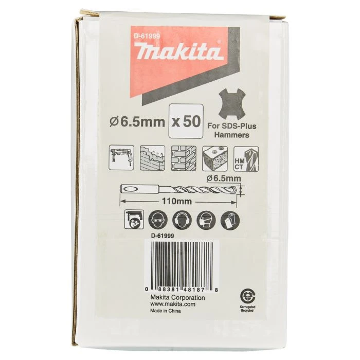 Makita D-61999 PBS: Betonboor 6,5x110mm 10 Makita D-61999 PBS: Betonboor 6,5x110mm - Afbeelding 10