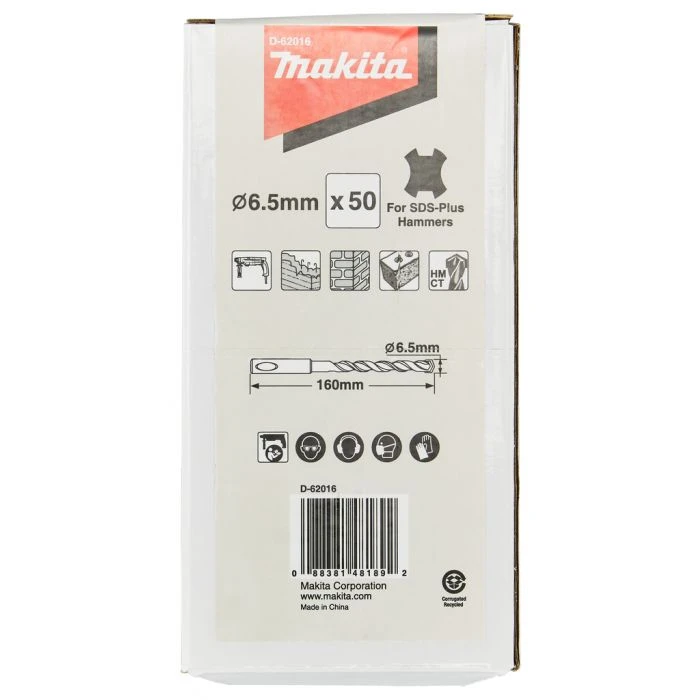 Makita D-62016 PBS: Betonboor 6,5x160mm 10 Makita D-62016 PBS: Betonboor 6,5x160mm - Afbeelding 10