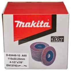 Makita D-63448-10 Lamellenschijf 115mm A60 5 Makita D-63448-10 Lamellenschijf 115mm A60 -Aanbiedingen Tool Gigant Winkel D 63448 10 C1N1
