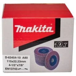 Makita D-63454-10 Lamellenschijf 115mm A80 5 Makita D-63454-10 Lamellenschijf 115mm A80 -Aanbiedingen Tool Gigant Winkel D 63454 10 C1N1