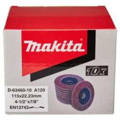 Makita D-63460-10 Lamellenschijf 115mm A120 5 Makita D-63460-10 Lamellenschijf 115mm A120 -Aanbiedingen Tool Gigant Winkel D 63460 10 C1N1