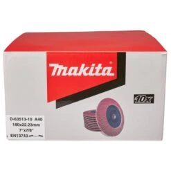 Makita D-63513-10 Lamellenschijf 180mm A40 5 Makita D-63513-10 Lamellenschijf 180mm A40 -Aanbiedingen Tool Gigant Winkel D 63513 10 C1N1