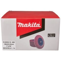 Makita D-63535-10 Lamellenschijf 180mm A80 10 Makita D-63535-10 Lamellenschijf 180mm A80 -Aanbiedingen Tool Gigant Winkel D 63535 10 C1N1 1