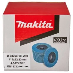 Makita D-63753-10 Lamellenschijf 115mm Z60 -Aanbiedingen Tool Gigant Winkel D 63753 10 C1N1