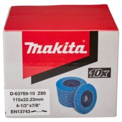 Makita D-63769-10 Lamellenschijf 115mm Z80 -Aanbiedingen Tool Gigant Winkel D 63769 10 C1N1