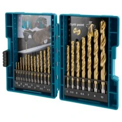 Makita D-67527 Metaalborenset HSS-TiN 19-delig 7 Makita D-67527 Metaalborenset HSS-TiN 19-delig -Aanbiedingen Tool Gigant Winkel D 67527 A1R0