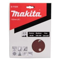 Makita D-77235 Schuurschijf 150mm Red Velcro -Aanbiedingen Tool Gigant Winkel D 77235 C1N1