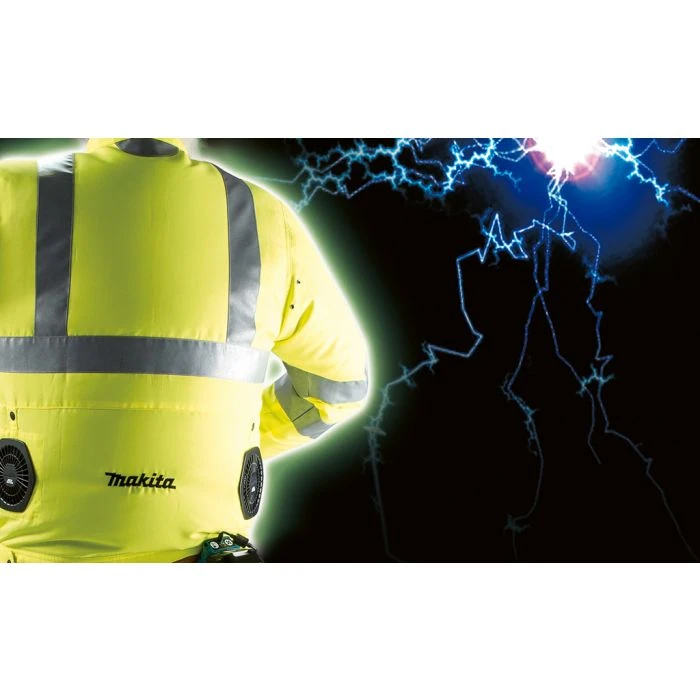 Makita DFJ214ZL Geventileerde Veiligheidsjas L 5 Makita DFJ214ZL Geventileerde Veiligheidsjas L - Afbeelding 5