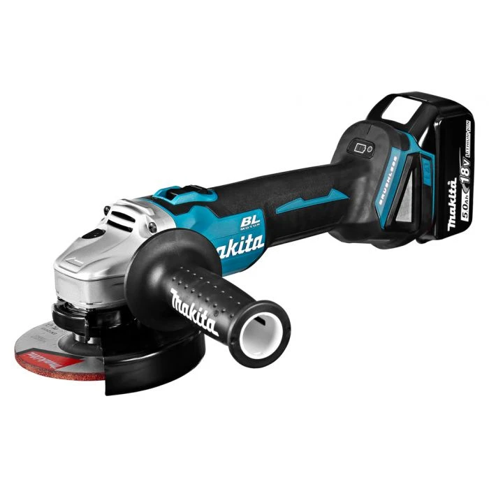 Makita DGA504RTJ 18 V Haakse Slijper 125 Mm 2 Makita DGA504RTJ 18 V Haakse Slijper 125 Mm - Afbeelding 2
