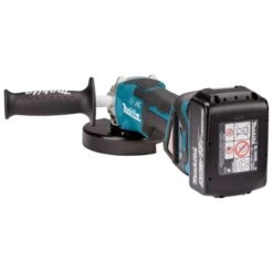 Makita DGA519RTJ 18 V Haakse Slijper 125 Mm X-LOCK 25 Makita DGA519RTJ 18 V Haakse Slijper 125 Mm X-LOCK -Aanbiedingen Tool Gigant Winkel DGA519RTJ C8L0