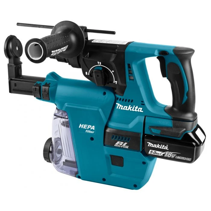 Makita DHR242RTJW 18 V Combihamer 3 Makita DHR242RTJW 18 V Combihamer - Afbeelding 3