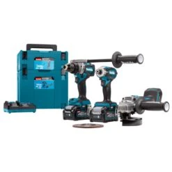 Makita DK0125G301 40 V Max Combiset Boren, (slag)schroeven En Slijpen