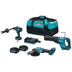 Makita DK0159G301 40 V Max Combiset Boren, Schroeven, Zagen En Slijpen -Aanbiedingen Tool Gigant Winkel DK0159G301 C1R0