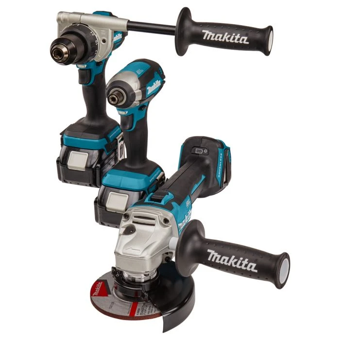 Makita DLX3155TJ 18 V Combiset Boren, (slag)schroeven En Slijpen 7 Makita DLX3155TJ 18 V Combiset Boren, (slag)schroeven En Slijpen - Afbeelding 7