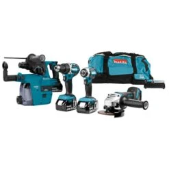 Makita DLX4103W 18 V Combiset Voor Allround Boor-, Schroef- En Slijpwerk 9 Makita DLX4103W 18 V Combiset Voor Allround Boor-, Schroef- En Slijpwerk -Aanbiedingen Tool Gigant Winkel DLX4103W A1C0 s101