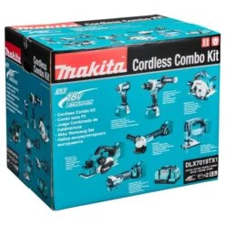 Makita DLX7019TX1 18 V Combiset Voor (slag)schroeven, Boren, Slijpen, Schaven En Zagen En Met Multitool 13 Makita DLX7019TX1 18 V Combiset Voor (slag)schroeven, Boren, Slijpen, Schaven En Zagen En Met Multitool -Aanbiedingen Tool Gigant Winkel DLX7019TX1 C1L1