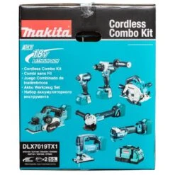 Makita DLX7019TX1 18 V Combiset Voor (slag)schroeven, Boren, Slijpen, Schaven En Zagen En Met Multitool 11 Makita DLX7019TX1 18 V Combiset Voor (slag)schroeven, Boren, Slijpen, Schaven En Zagen En Met Multitool -Aanbiedingen Tool Gigant Winkel DLX7019TX1 C2N1