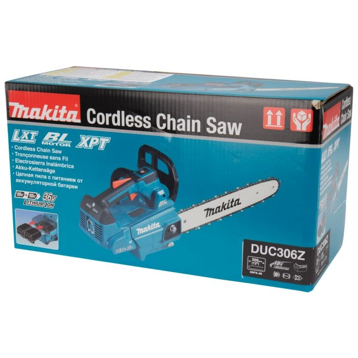 Makita DUC306Z 2x18 V Tophandle Kettingzaag 30 Cm 8 Makita DUC306Z 2x18 V Tophandle Kettingzaag 30 Cm - Afbeelding 8