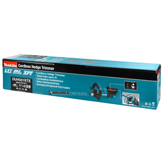 Makita DUH501RTE LXT 18 V Accu Heggenschaar 50 Cm 12 Makita DUH501RTE LXT 18 V Accu Heggenschaar 50 Cm - Afbeelding 12