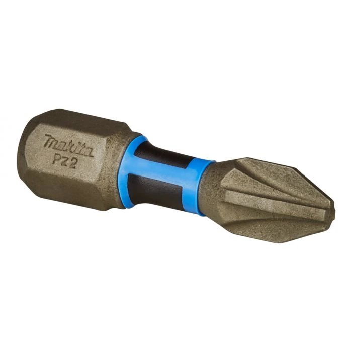 Makita E-03252 Slagschroefbits PZ2x25mm (15 Stuks) 4 Makita E-03252 Slagschroefbits PZ2x25mm (15 Stuks) - Afbeelding 4