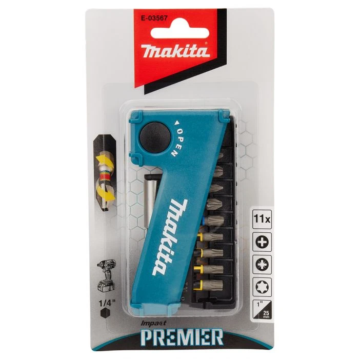 Makita E-03567 Slagschroefbitset 11-delig 9 Makita E-03567 Slagschroefbitset 11-delig - Afbeelding 9