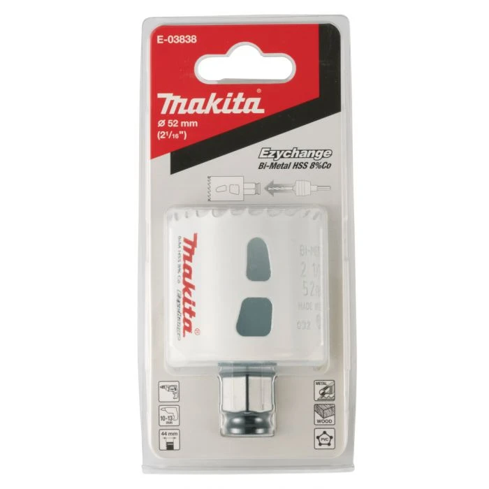 Makita E-03838 Gatzaag 52mm Snelwissel BiM 6 Makita E-03838 Gatzaag 52mm Snelwissel BiM - Afbeelding 6
