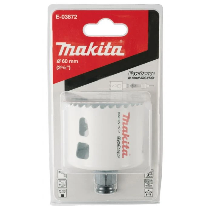 Makita E-03872 Gatzaag 60mm Snelwissel BiM 4 Makita E-03872 Gatzaag 60mm Snelwissel BiM - Afbeelding 4